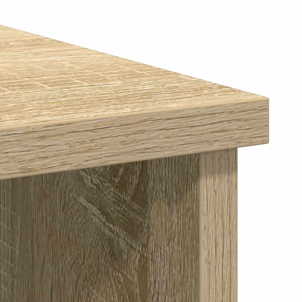 Komoda s ladicama hrasta sonome 101x35x76 cm konstruirano drvo