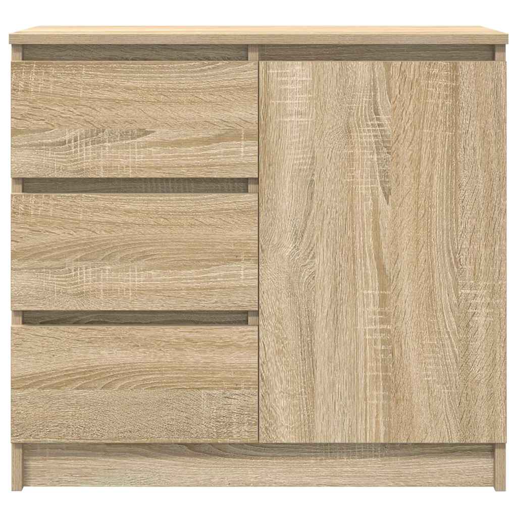Komoda s ladicama hrasta sonome 71x35x65 cm konstruirano drvo