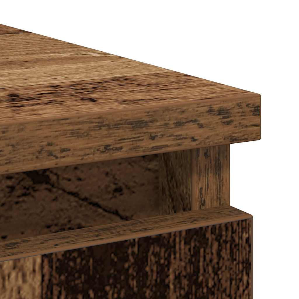 Komoda s ladicama staro drvo 71x35x65 cm konstruirano drvo