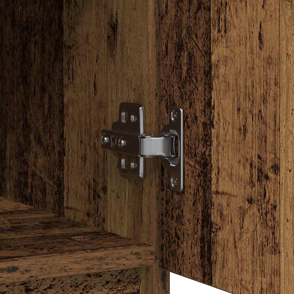 Komoda s ladicama staro drvo 71x35x65 cm konstruirano drvo