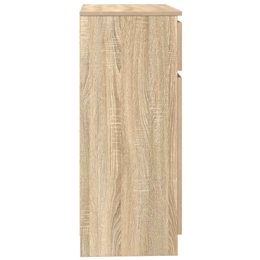 Komoda s ladicama hrasta sonome 71x35x84 cm konstruirano drvo