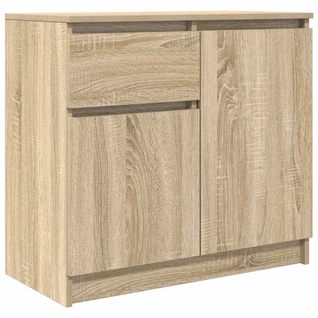 Komoda s ladicama hrasta sonome 71x35x65 cm konstruirano drvo