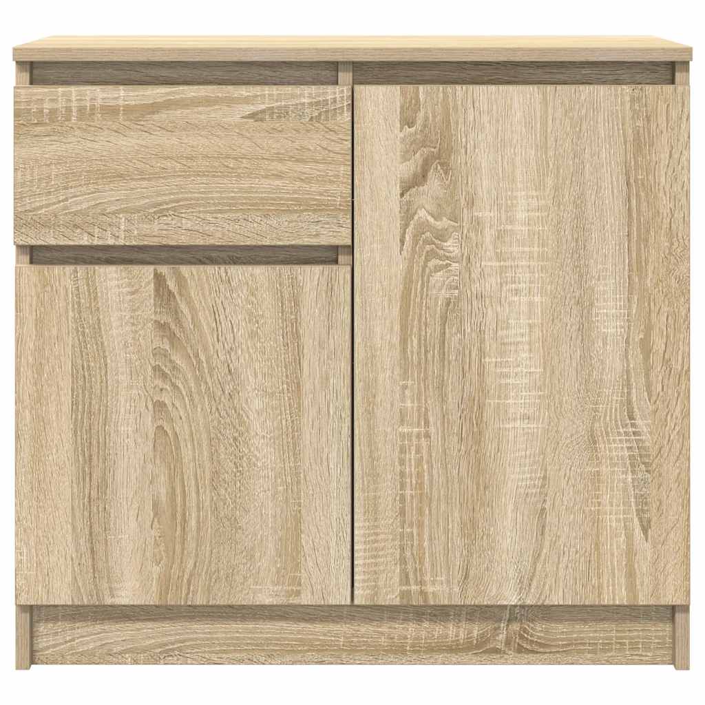 Komoda s ladicama hrasta sonome 71x35x65 cm konstruirano drvo