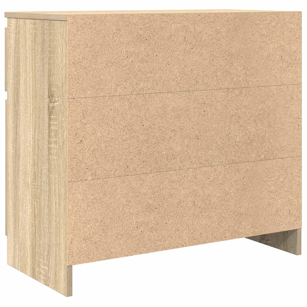 Komoda s ladicama hrasta sonome 71x35x65 cm konstruirano drvo