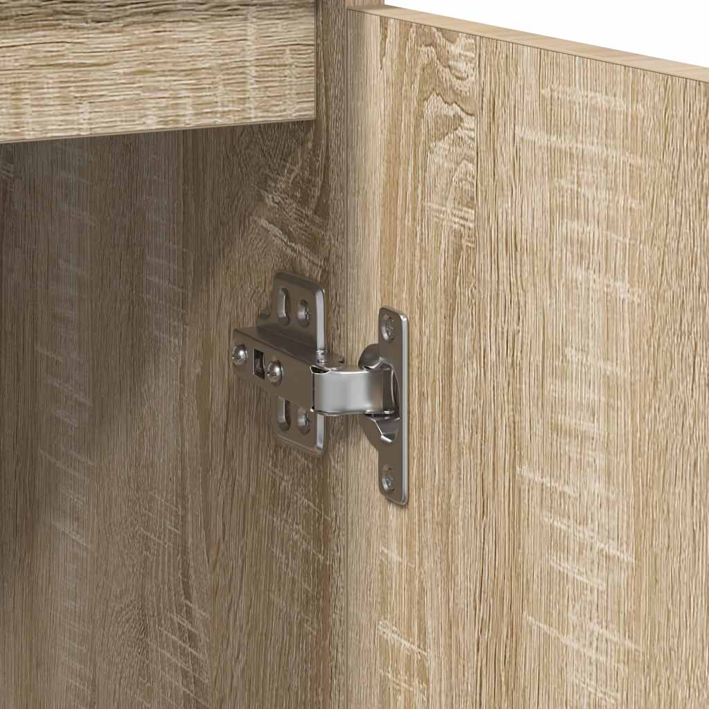 Komoda s ladicama hrasta sonome 71x35x65 cm konstruirano drvo