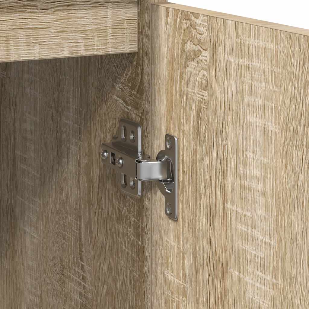 Komoda boja hrasta sonome 29,5x34x76 cm od konstruiranog drva