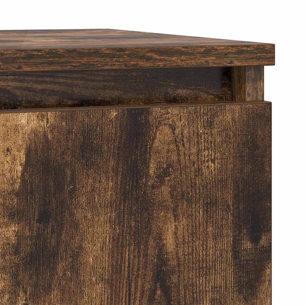 Komoda boja dimljenog hrasta 29,5x34x76 cm konstruirano drvo