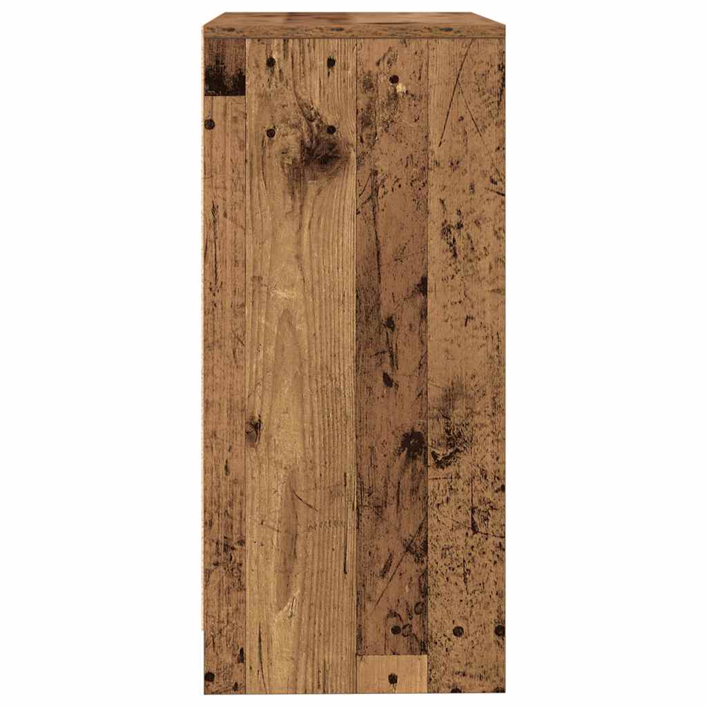 Komoda boja staro drvo 57x34x76 cm od konstruiranog drva