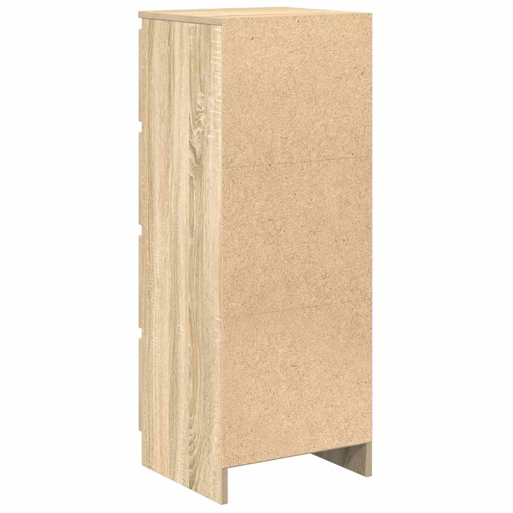 Komoda sonoma hrast 37,5x35x99 cm izrađeno drvo