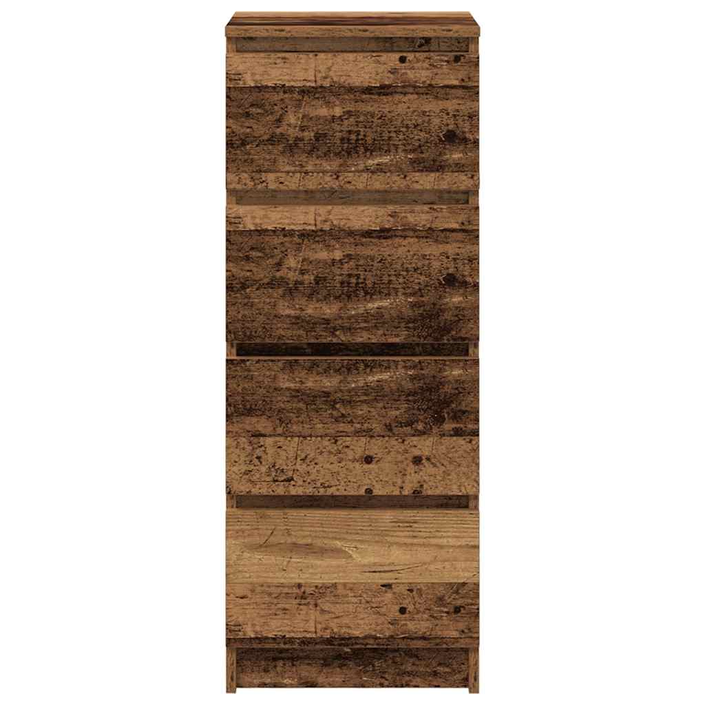 Komoda Staro drvo 37,5x35x99 cm Konstruirano drvo