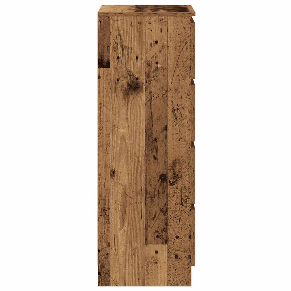 Komoda Staro drvo 37,5x35x99 cm Konstruirano drvo