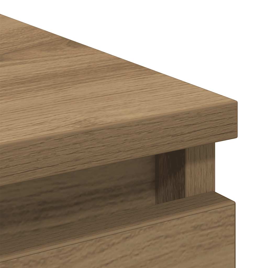 Komoda boja hrasta artisan 80x35x76 cm konstruirano drvo