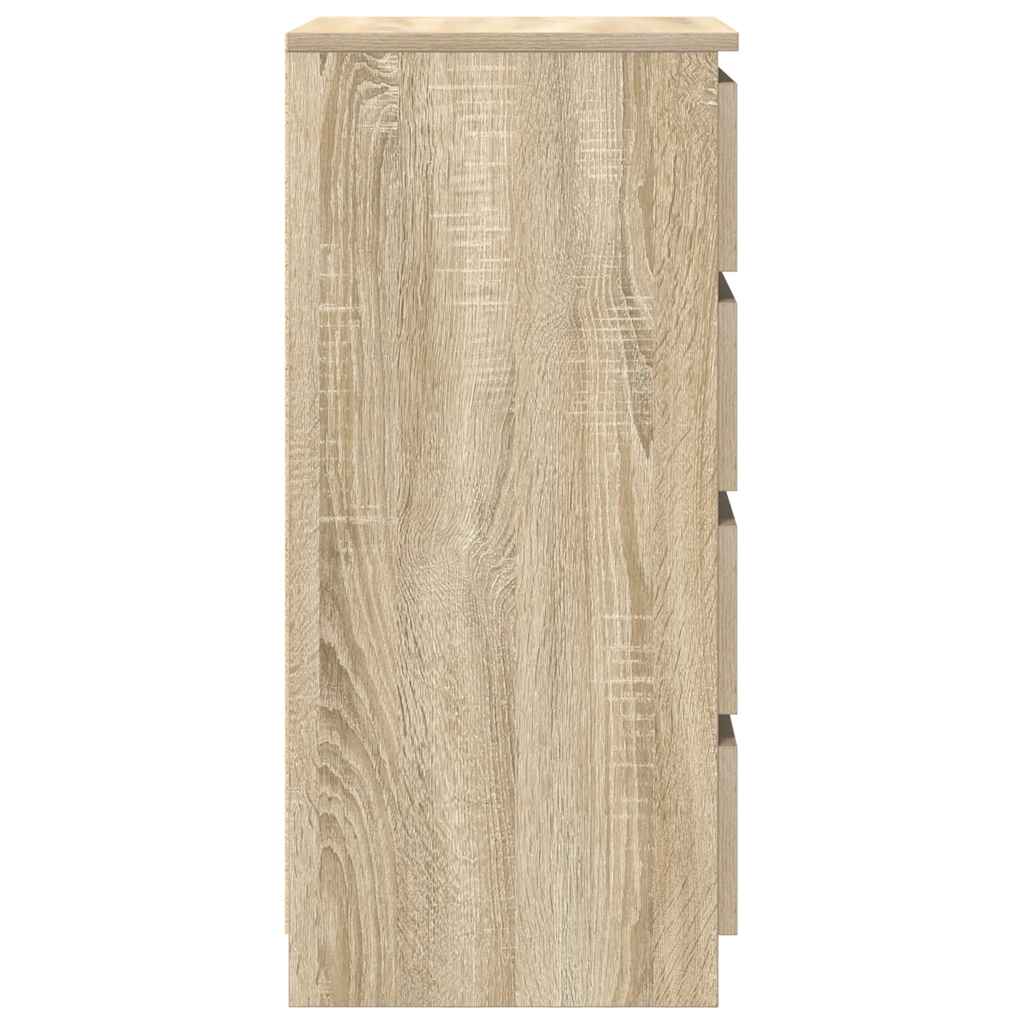Komoda boja hrasta sonome 37,5x35x76 cm od konstruiranog drva