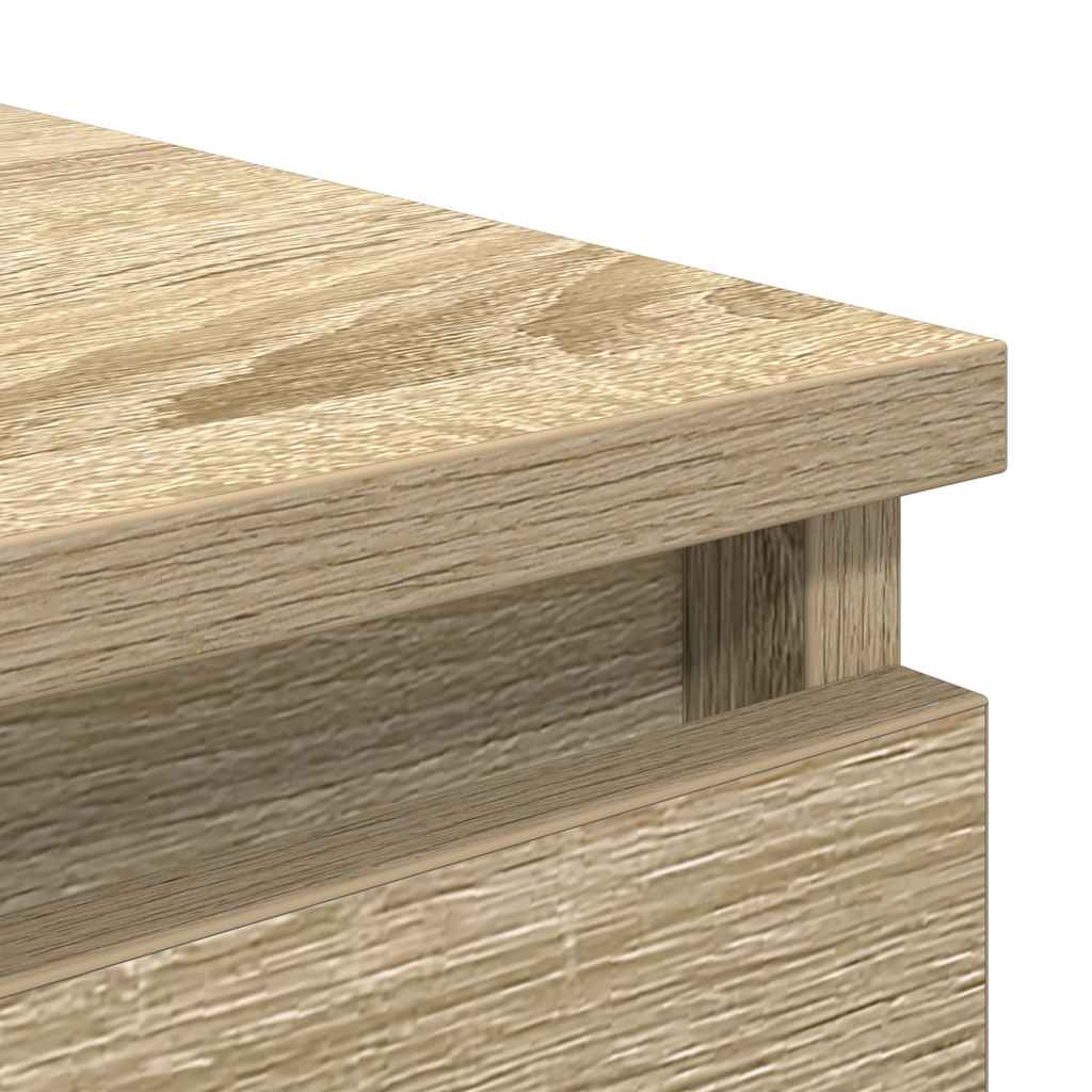 Komoda s ladicama sonoma hrast 37,5x35x99 cm izrađeno drvo