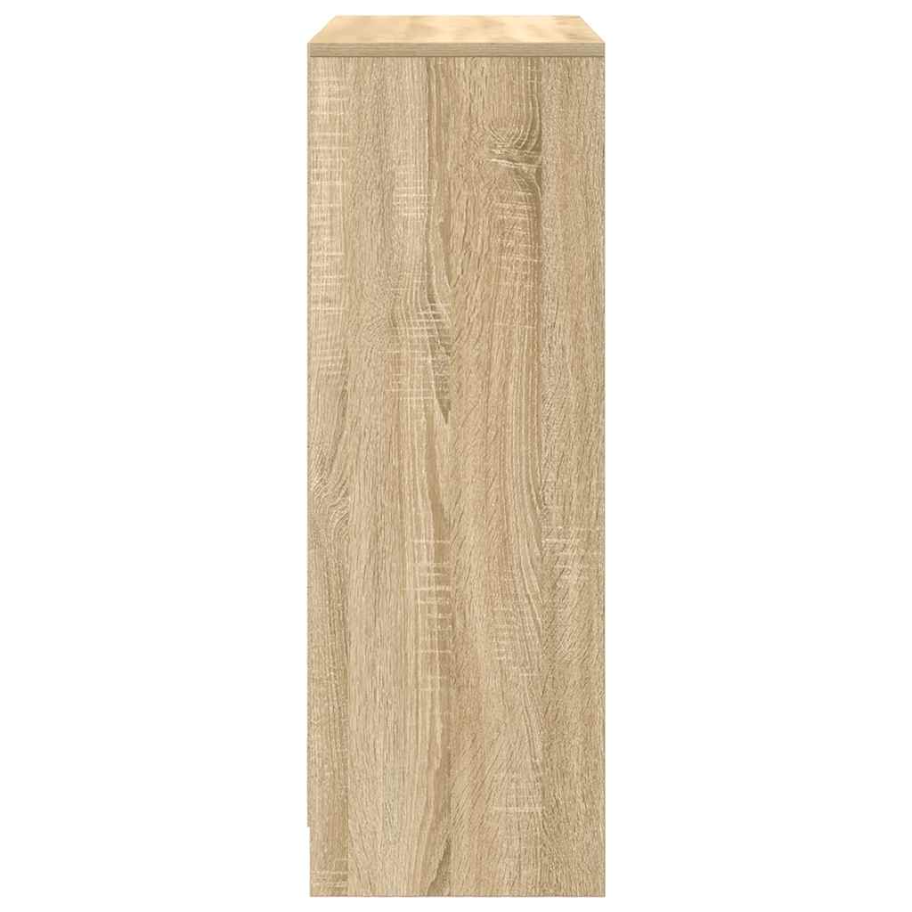 Komoda s ladicama i vratima sonoma hrast 73x31x90 cm