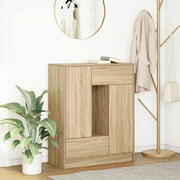Komoda s ladicama i vratima sonoma hrast 73x31x90 cm