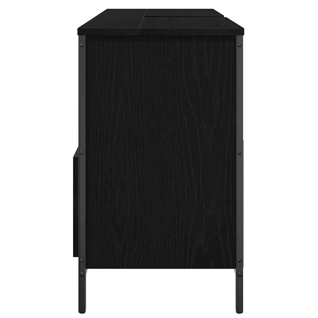 Kupaonski ormarić za umivaonik s ladicama 90x34,5x60 cm