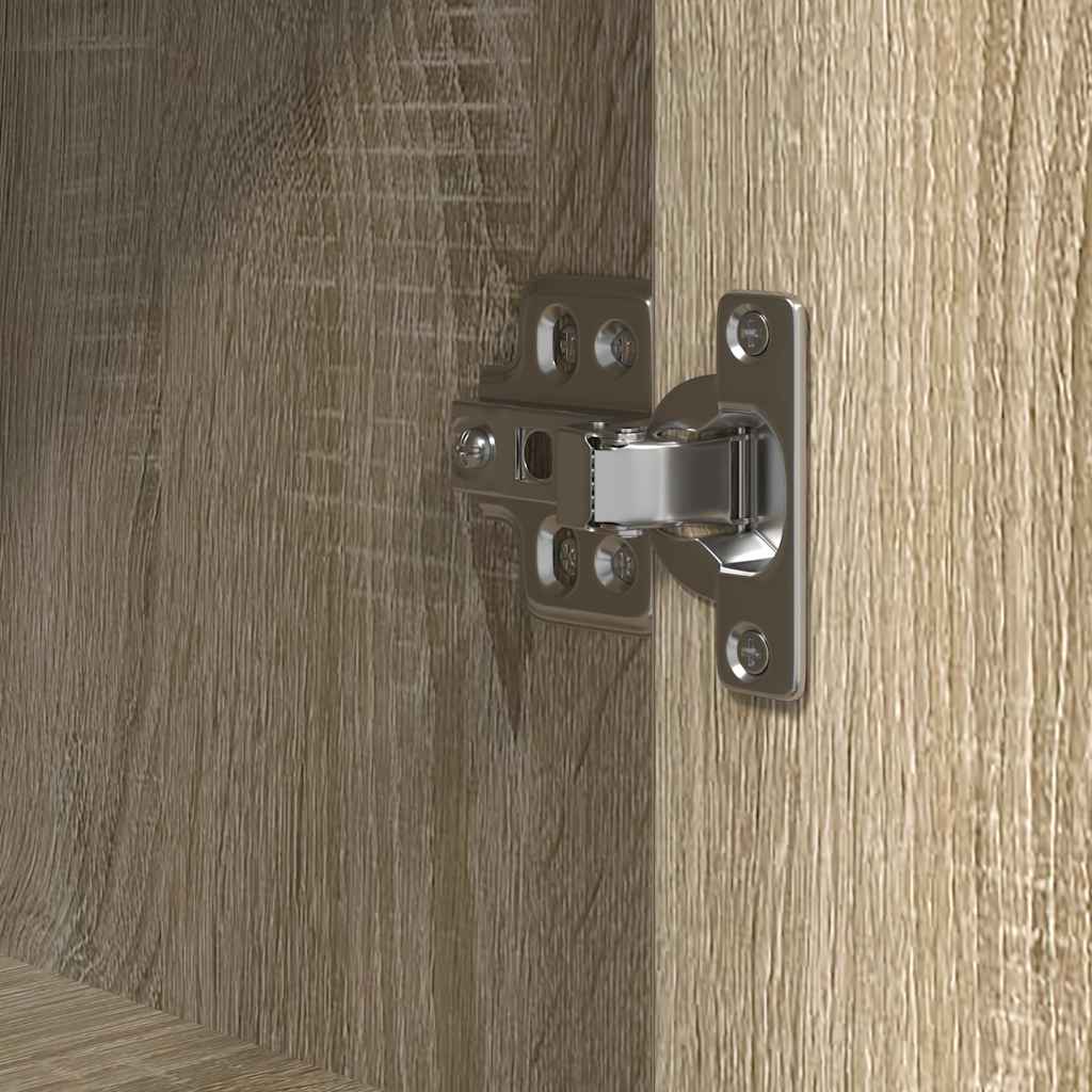 Kupaonski ormarić s policama sonoma hrast 36x35x95 cm
