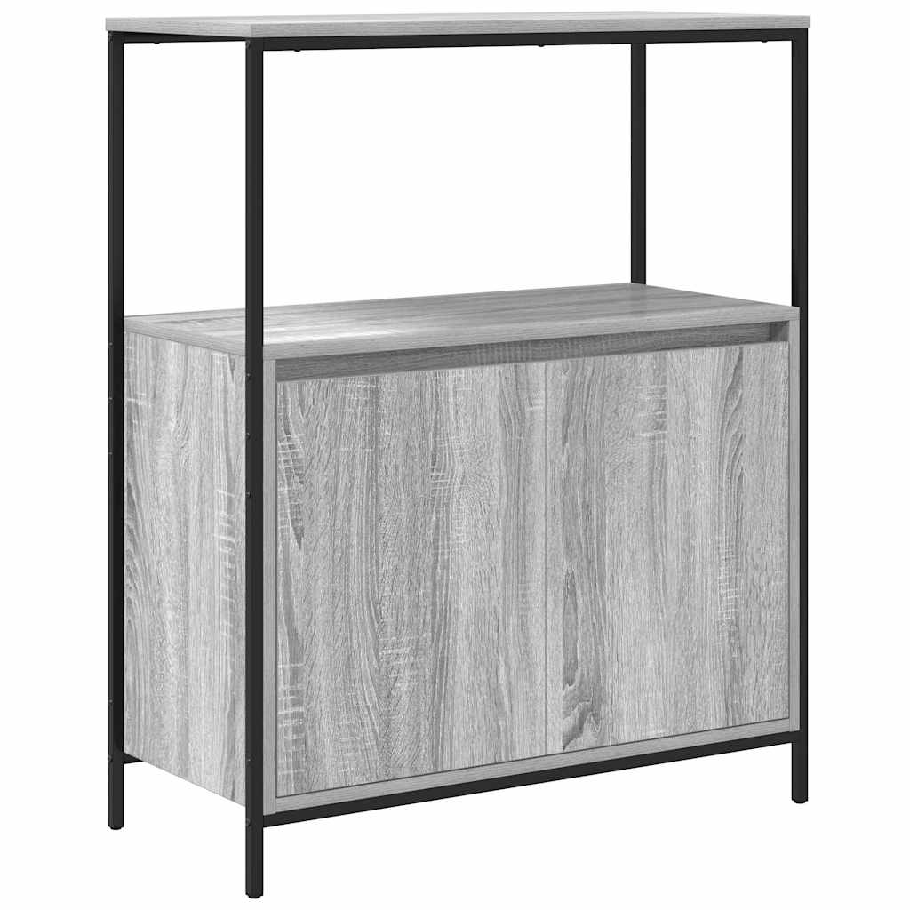 Kupaonski ormarić s policama sivi sonoma 76,5x35x95 cm