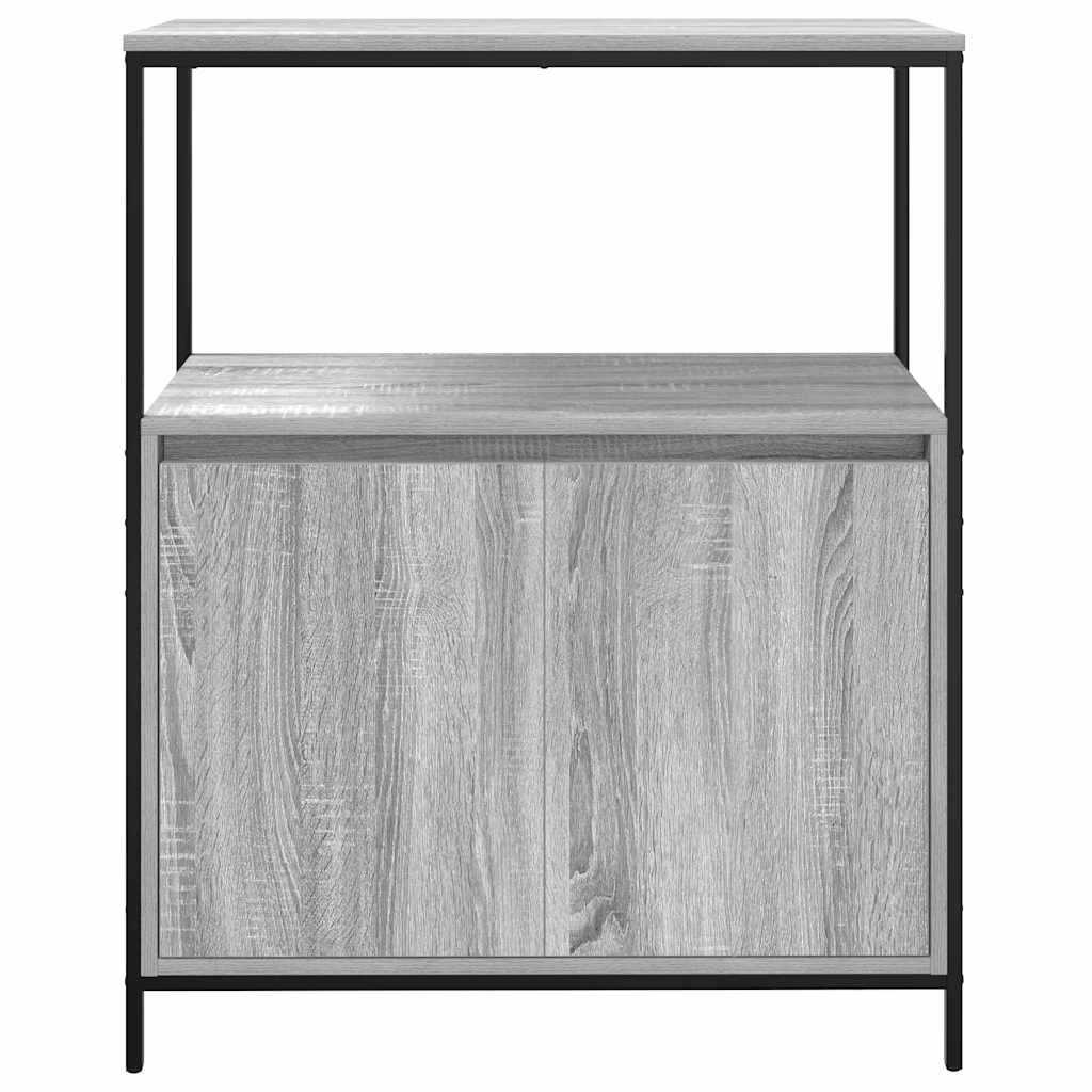 Kupaonski ormarić s policama sivi sonoma 76,5x35x95 cm