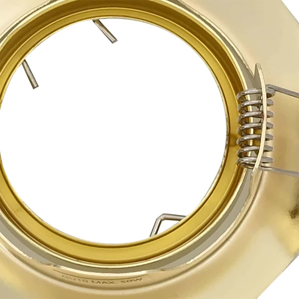 Reflektor 12 pcs Zlatno 9 x 9 x 2.5 cm Metal