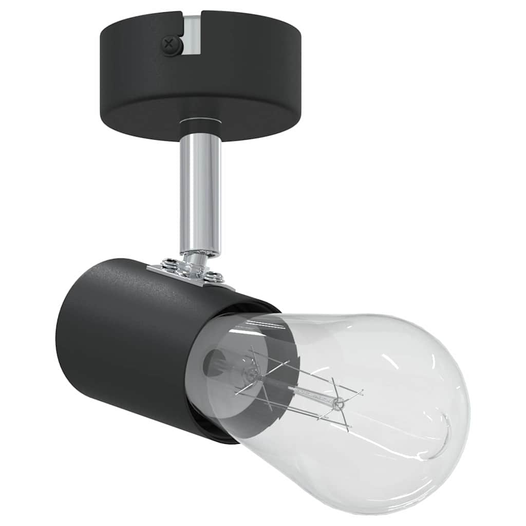 Stropni reflektor s reflektorima Crna 6,5 x 6 x 11,5 cm Metal