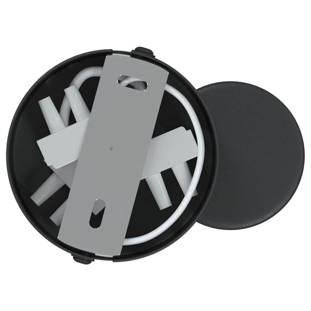 Stropni reflektor s reflektorima Crna 6,5 x 6 x 11,5 cm Metal