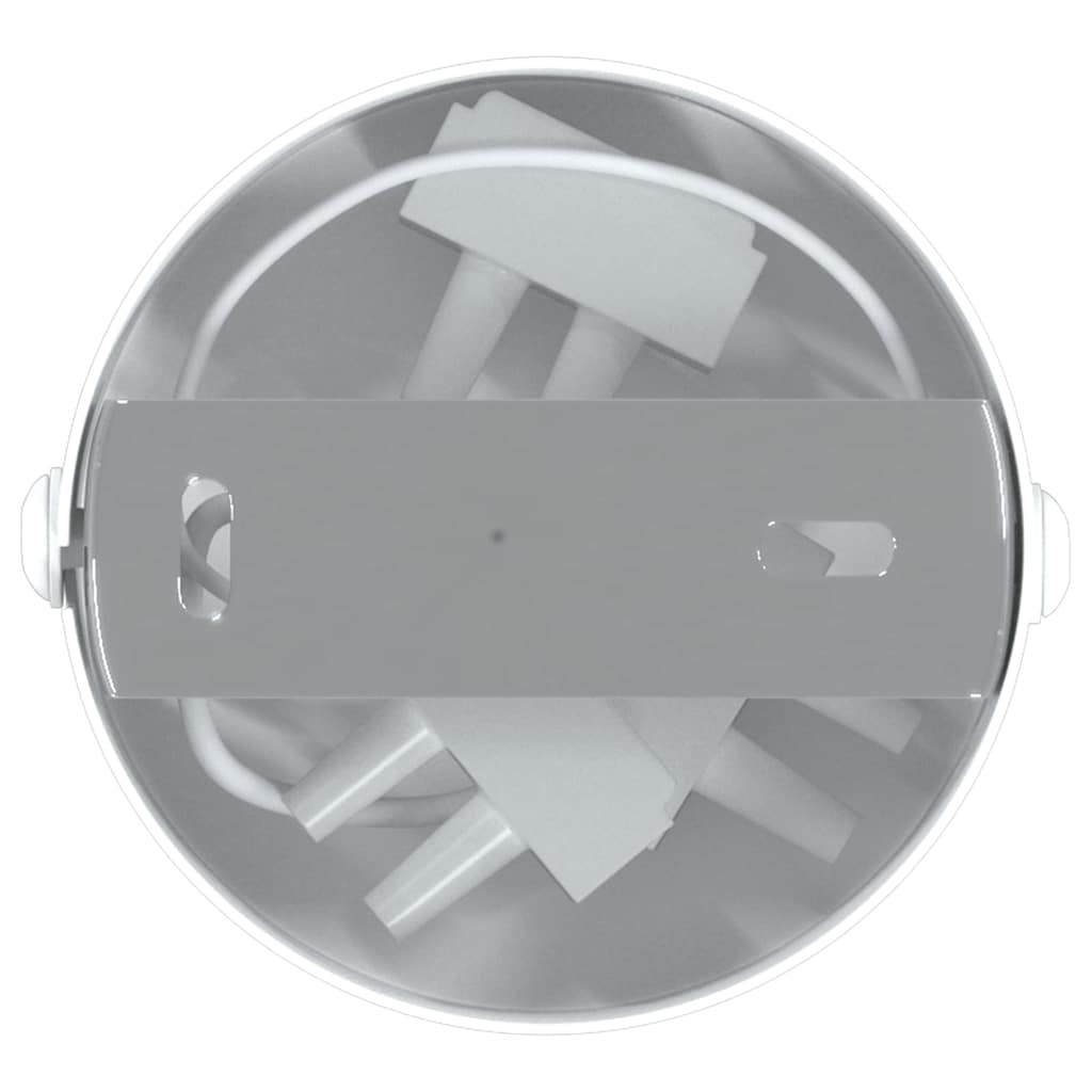Stropni reflektor s reflektorima Bijelo 6 x 6 x 16 cm Metal