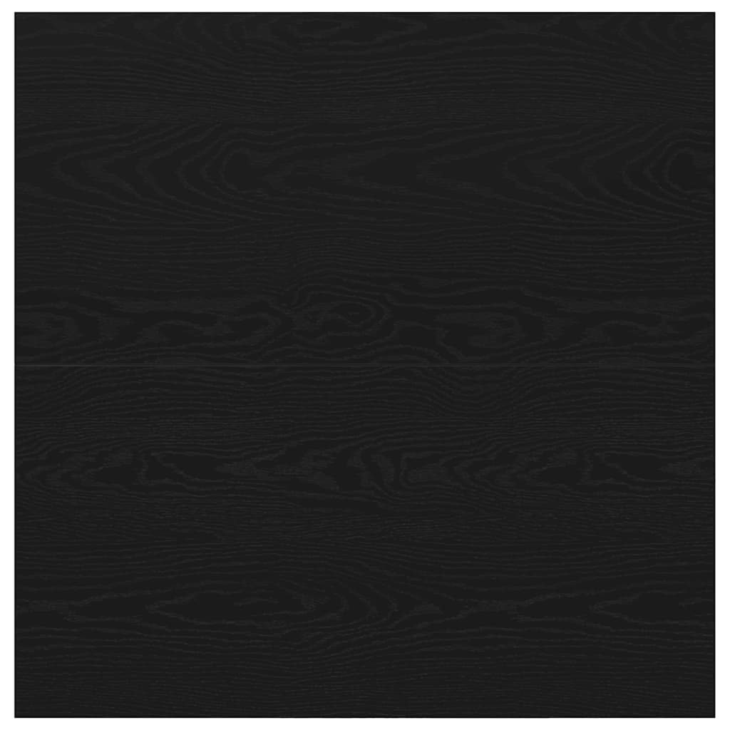stol za kavu s ladicama crni hrast 100x100x40 cm