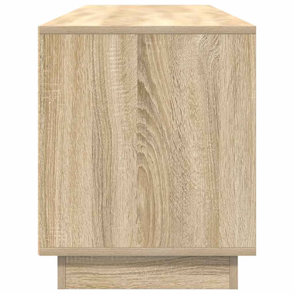 TV ormarić s LED svjetlima boja hrasta sonome 193,5x41x50 cm