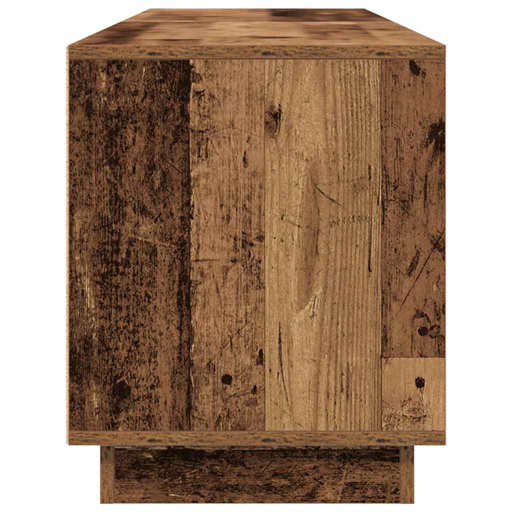 TV ormarići s LED svjetlima 2 kom boja drva 193,5x41x50 cm