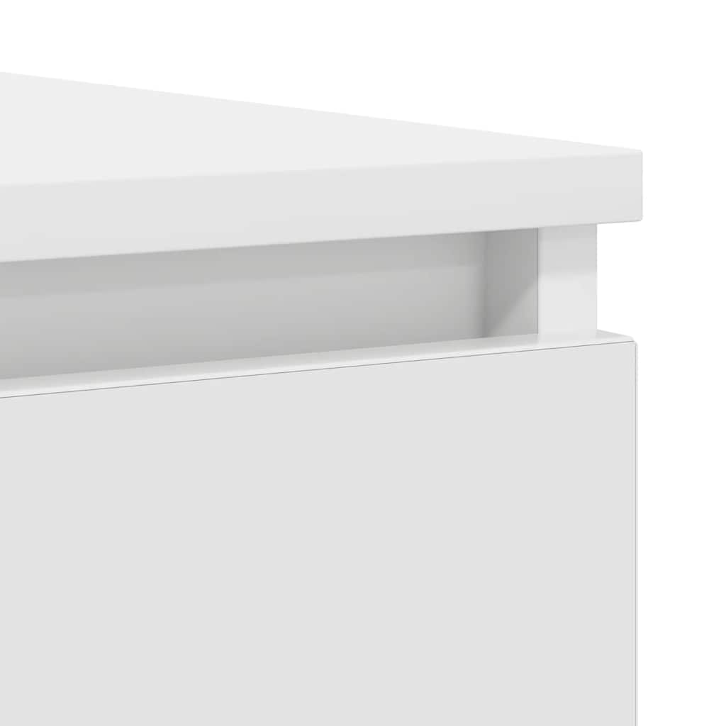 Komoda s ladicama bijela 100,5x35x98,5 cm konstruirano drvo
