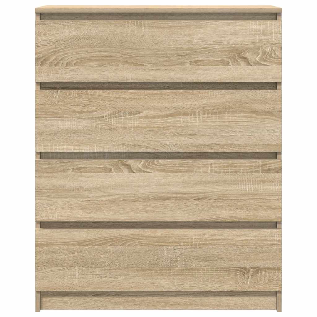 Komoda boja hrasta sonome 80x35x99 cm konstruirano drvo