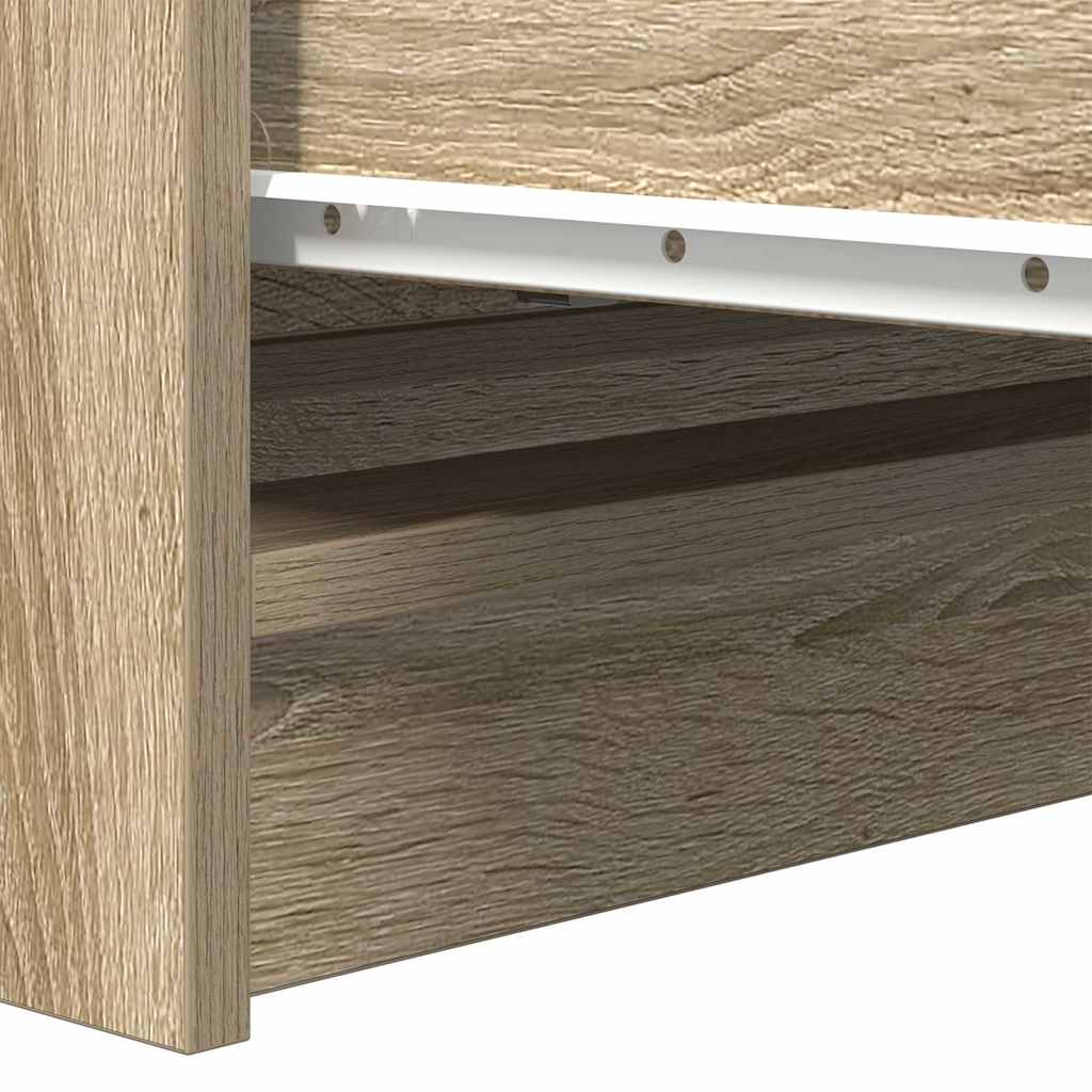 Komoda boja hrasta sonome 80x35x99 cm konstruirano drvo