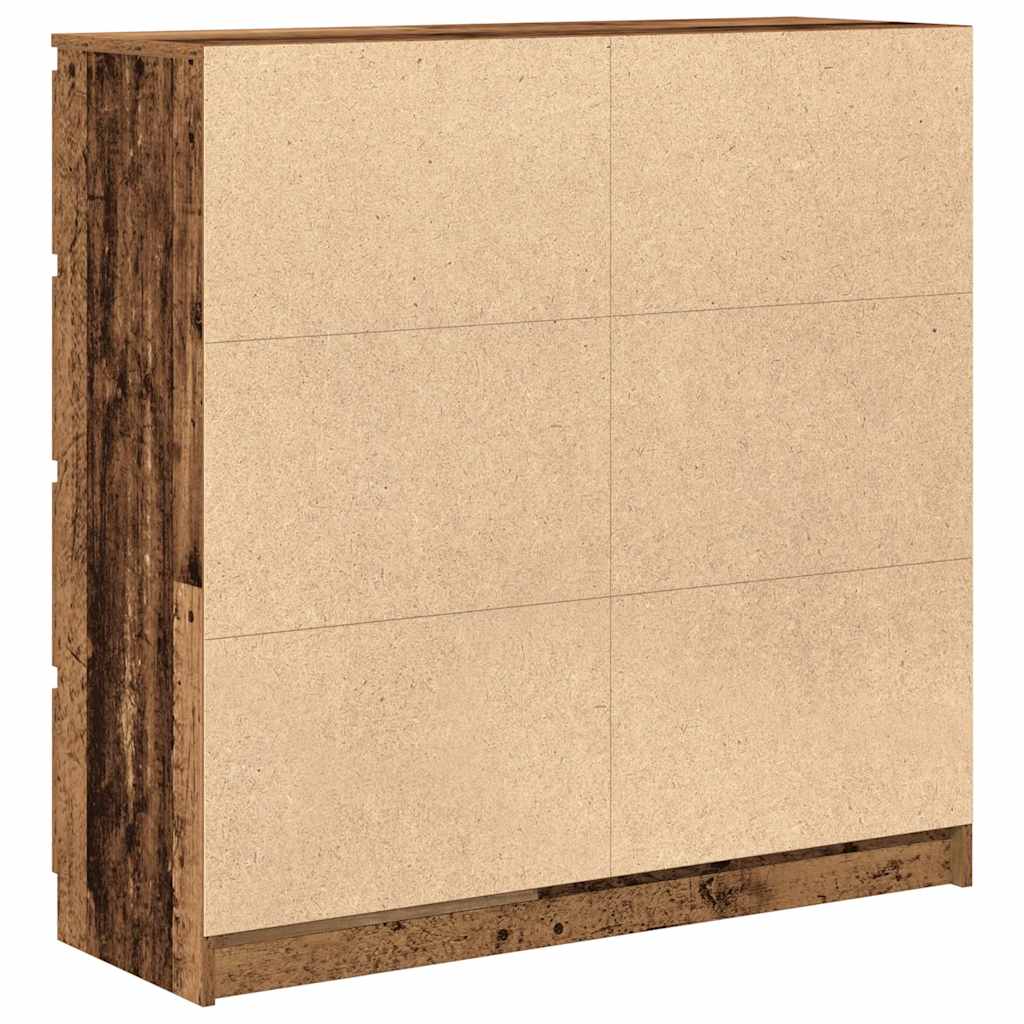 Komoda staro drvo 100x35x99 cm od konstruiranog drva