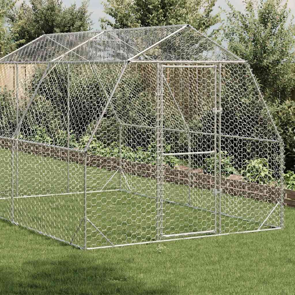 Chicken Run 2,5x4x2,25 m pocinčani čelik