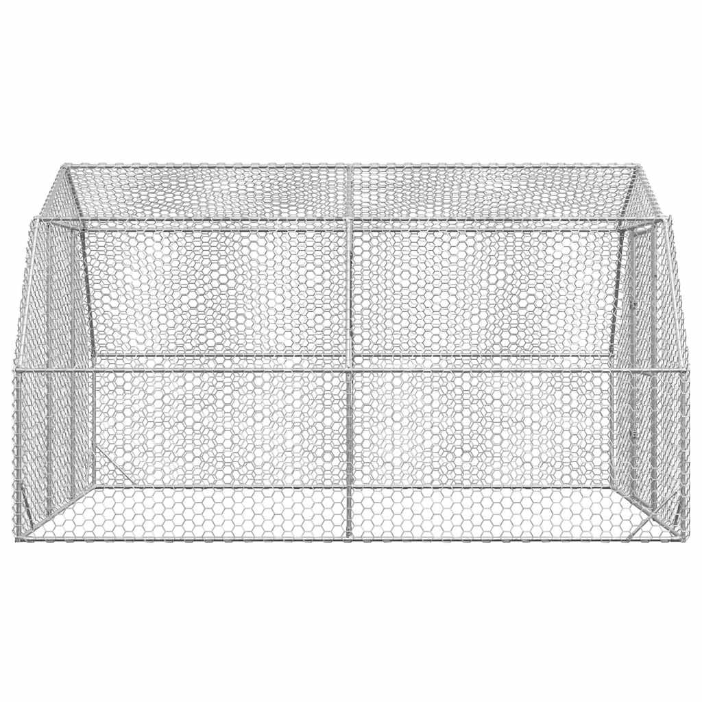 Chicken Run 2,5x4x2,25 m pocinčani čelik