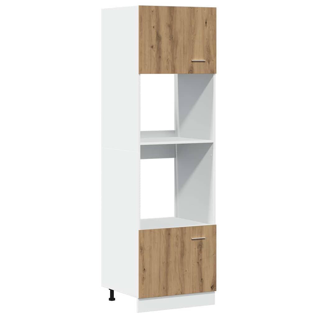 7-dijelni set kuhinjskih ormarića "Lyon" Artisan hrast, inženjersko drvo