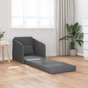 Krevet na razvlačenje Tamno siva 65 x 80 x 83 cm tkanina