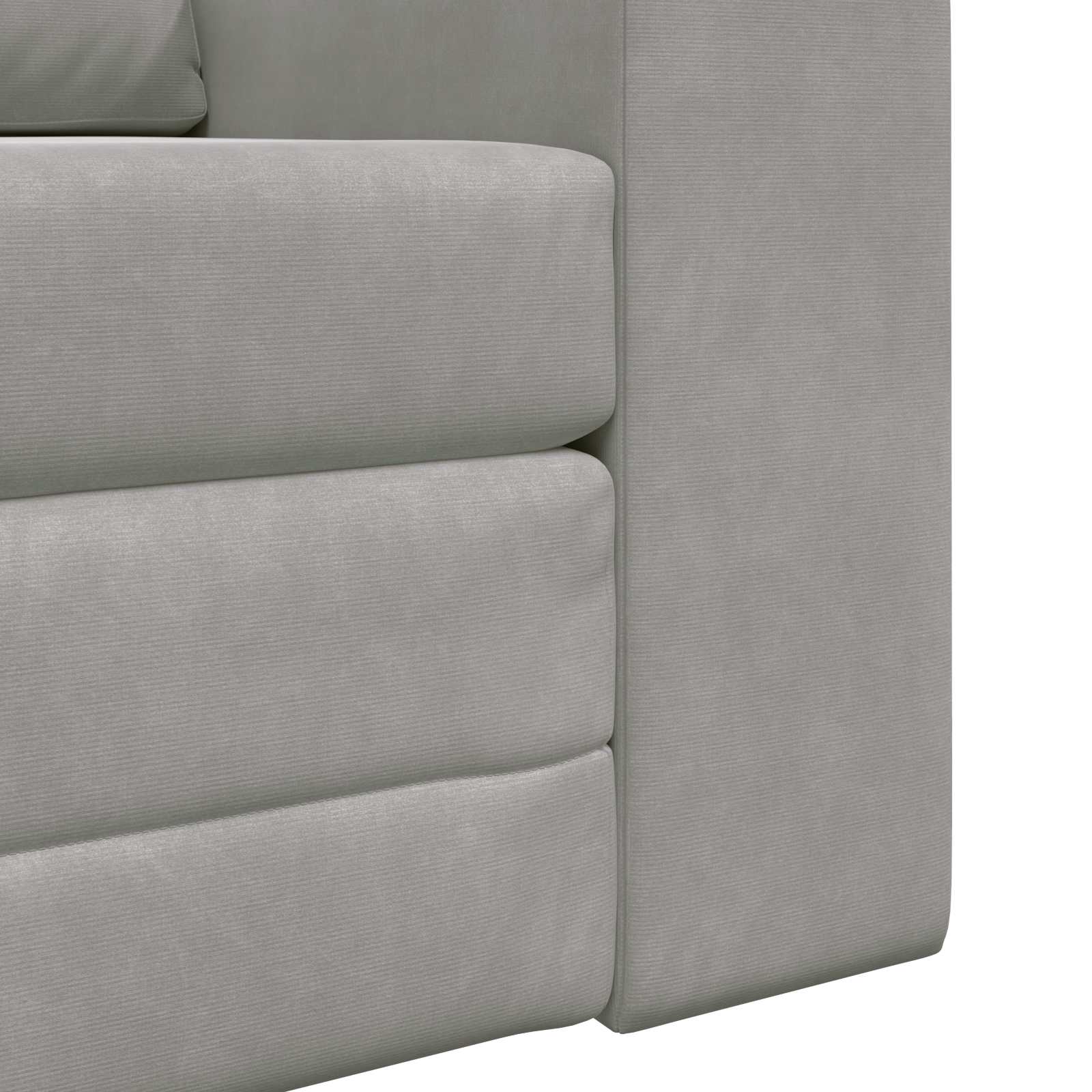 Krevet na razvlačenje Svijetlo siva 98 x 71 x 83 cm Baršun