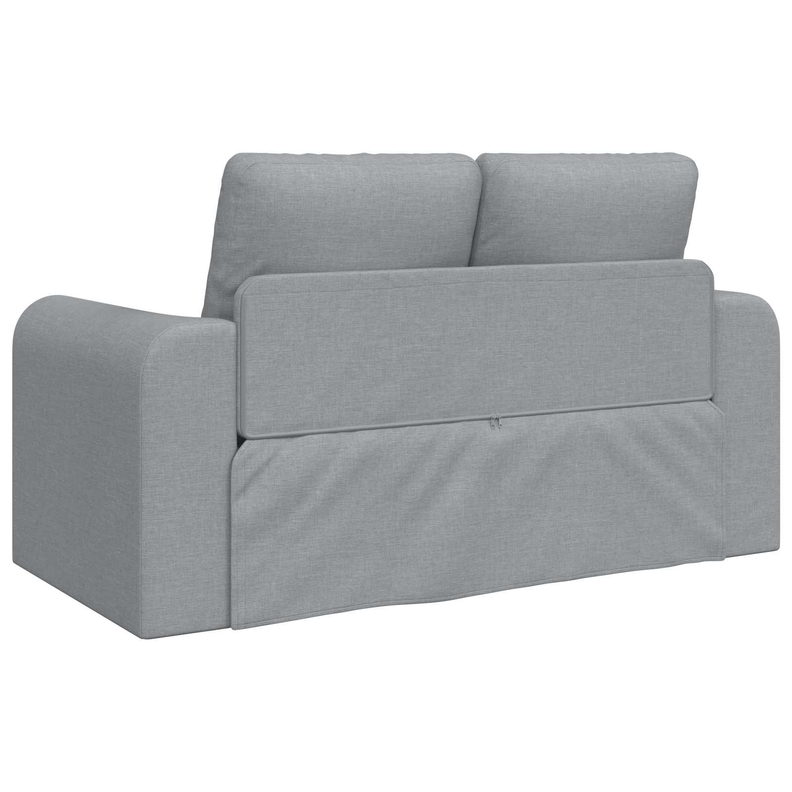 Krevet na razvlačenje 60cm Svijetlo siva tkanina