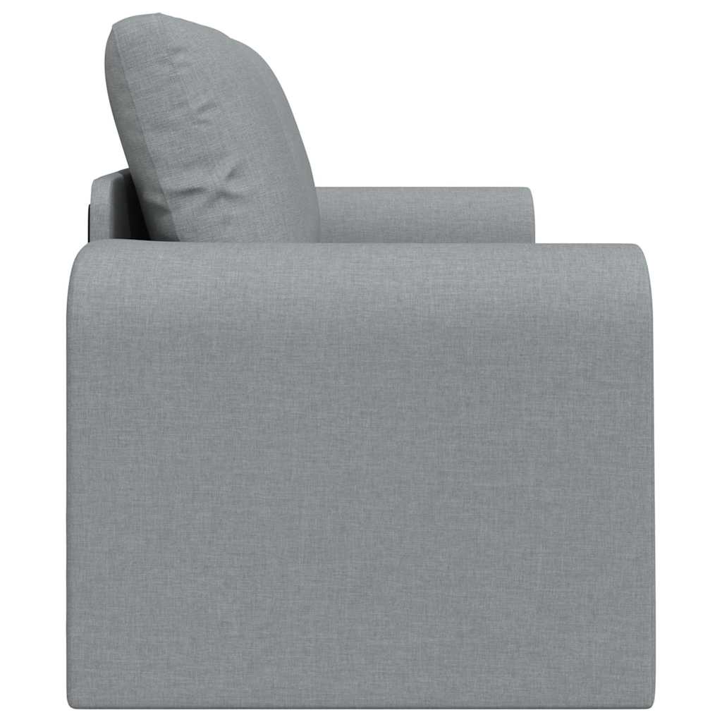 Krevet na razvlačenje 60cm Svijetlo siva tkanina