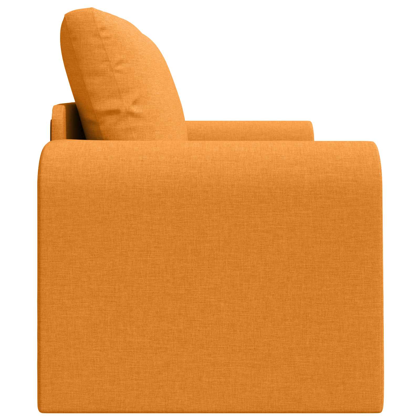 Krevet na razvlačenje 60cm Tamno žuta tkanina