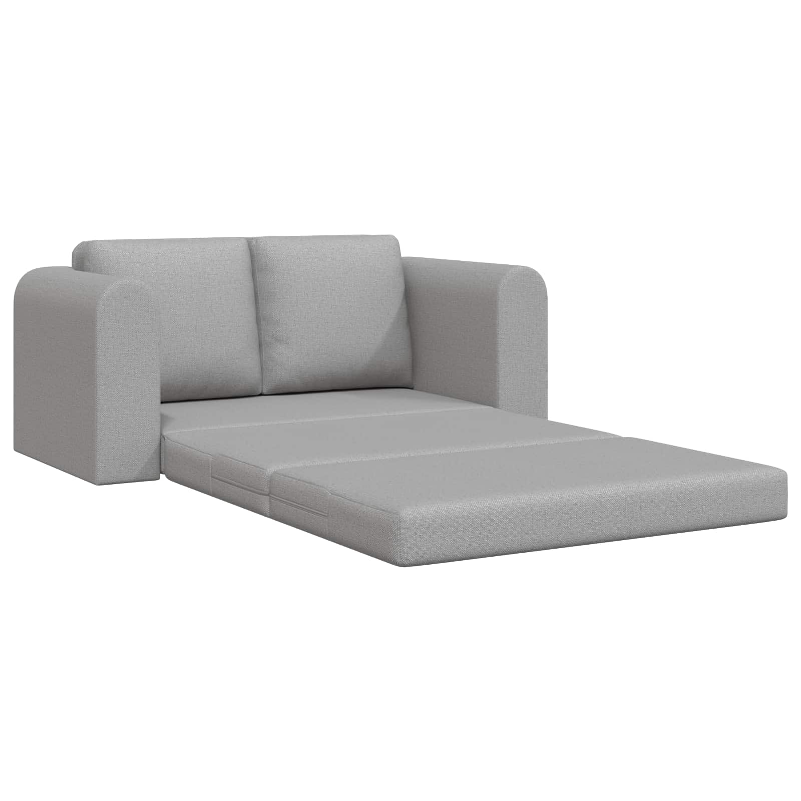 Krevet na razvlačenje Oblačnosiva 148 x 71 x 83 cm tkanina