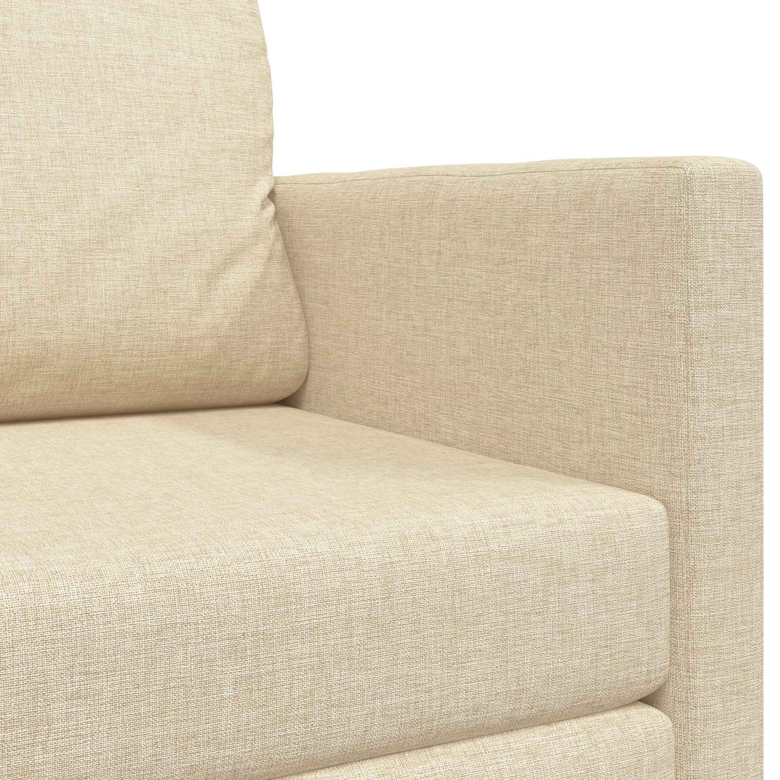 Krevet na razvlačenje 110cm Krema tkanina