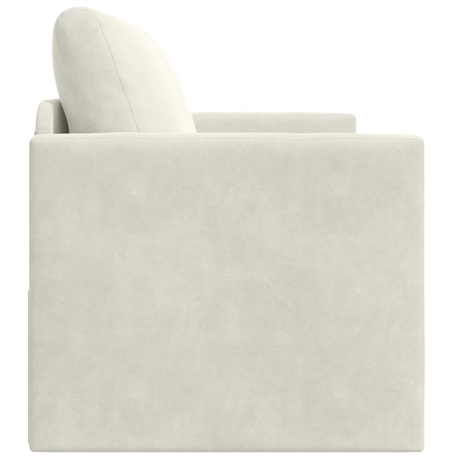 Krevet na razvlačenje Krema 124 x 71 x 78 cm Baršun