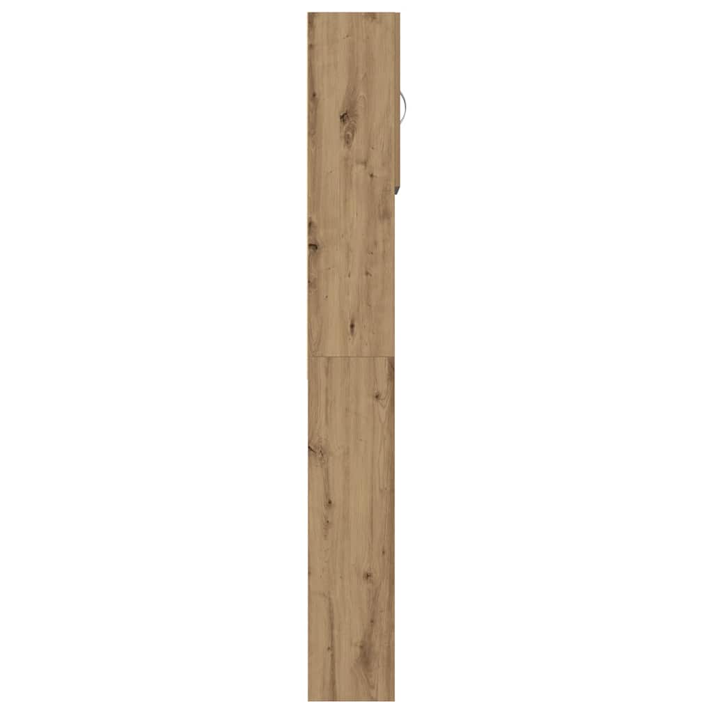 Ormarić za perilicu rublja boja hrasta 64x24x190 cm drveni