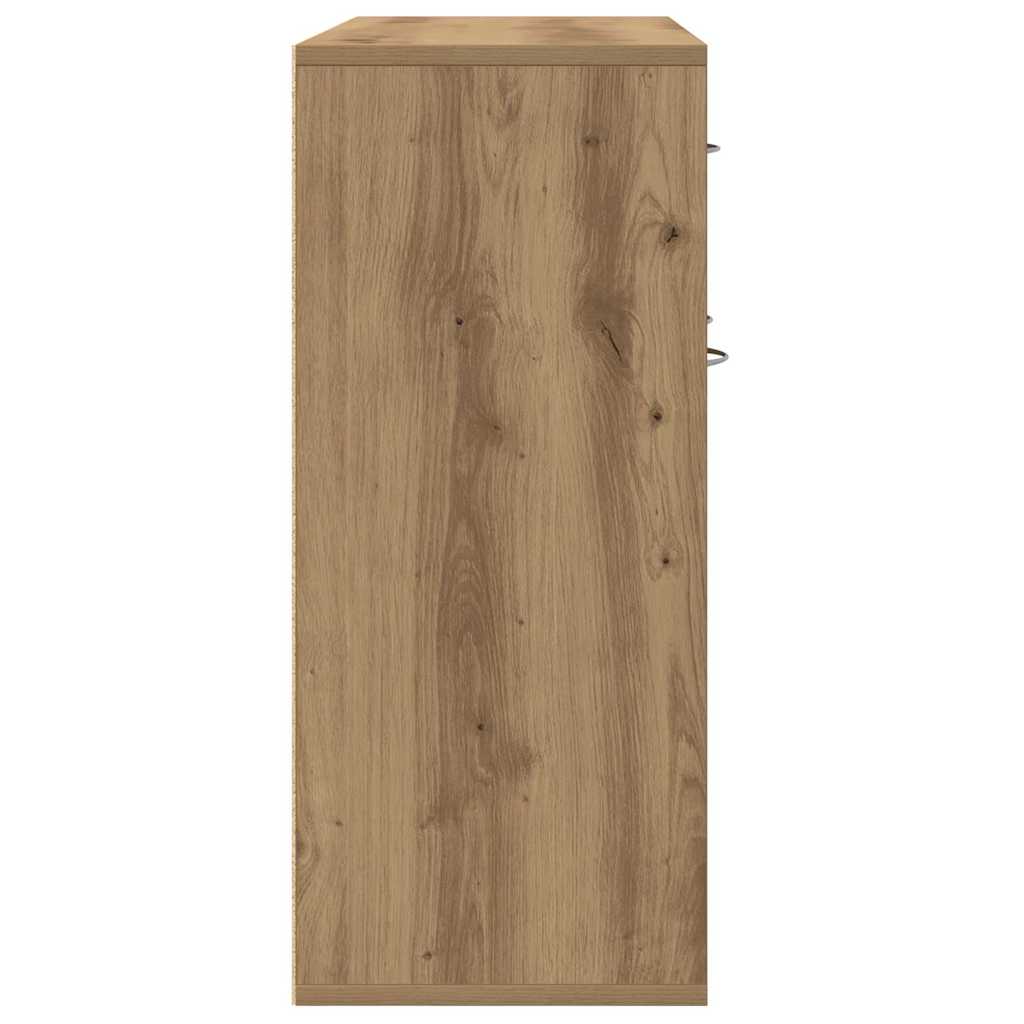 Komoda Artisan hrast 88x30x70 cm izrađeno drvo