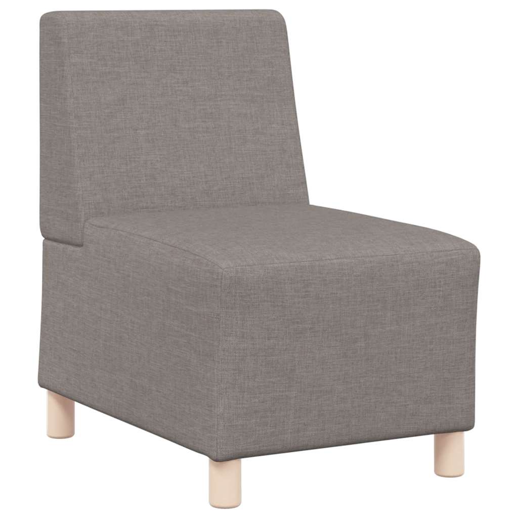 Modularna sofa bez naslona za ruke, taupe 55 cm, tkanina