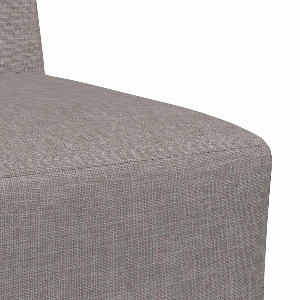 Modularna sofa bez naslona za ruke, taupe 55 cm, tkanina